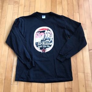 Black Long sleeve craft brewery tee shirt